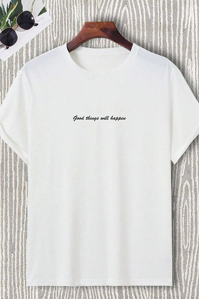 qubo sportswear & company Tricou cu mânecă scurtă, unisex, oversize, din bumbac, cu decolteu rotund