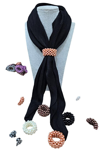 Melodi Scarf خاتم وشاح الحجاب السلمون للنساء