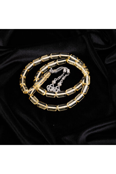 LapisDo Water Drop Drop Amber Alpaca Tassel Cut Cut 9X15Mm Rosary