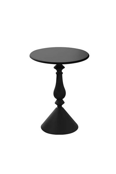 sharpdo Ins Style Sofa Side Table Coffee Table, Mini Small Round Table Removable 28*40*58CM