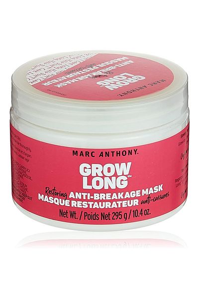 MARC ANTHONY Grow Long - Anti-Breakage Mask, Infused With Caffeine & Ginseng - 295Ml