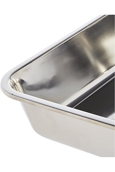 RAJ STEEL DEEP BAKING TRAY, 395X275X64 MM , SILVER, HKDT0L, Baking Tray , Cake Tray , Cookies Tray