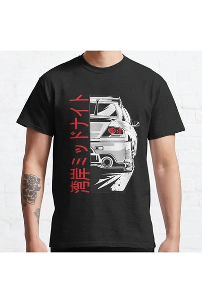 JDM Tricou cu imprimeu Tokyo Drift Jdm Wangan Design