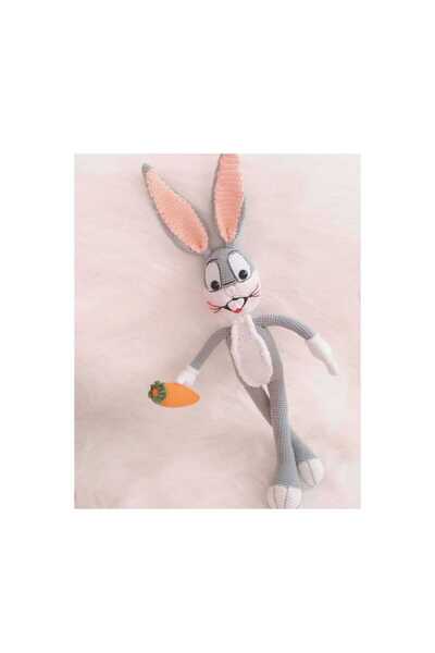 Buggs Bunny Organik Örgü Bebek 49cm