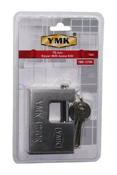 YMK Sliding Shaft Padlock 1270 R 70mm Sliding Shaft Lock