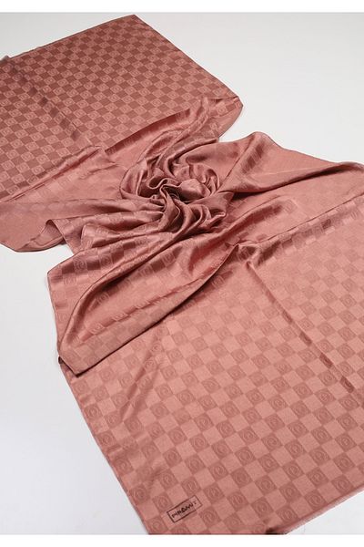 PİRAMİT Pyramid Monogram Flush Shawl - Pattern-03 - Color-11