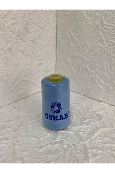 Oskar Νο. 120 Πολύχρωμο νήμα ραπτικής χωρίς πολυεστέρα (ΑΝΟΙΧΤΟ ΜΠΛΕ)