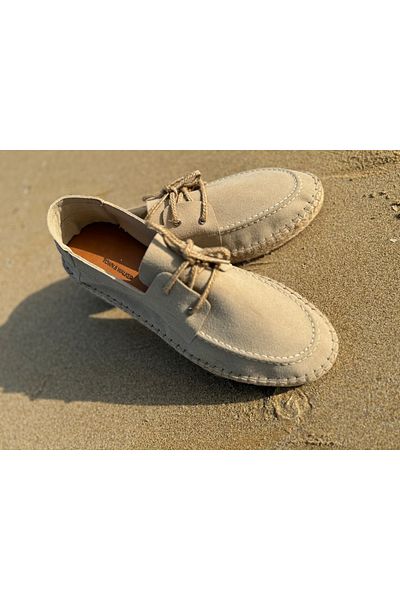 town walker Men's Classic Leather Espadrille Shoes