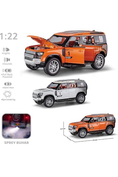 A-T AYZE-TRENDY Vr 94203 Steam Jeep Metal Model with Sound and Light, 1 Piece