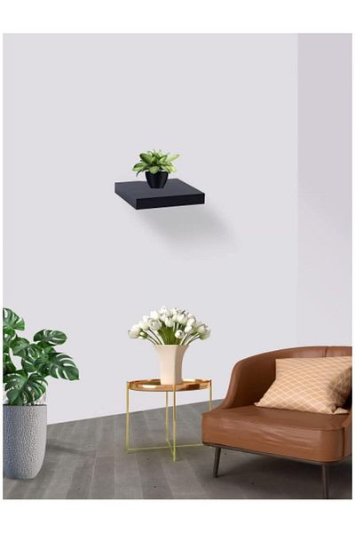 co arma 100cm Multipurpose Wall Mounted Floating Wooden Shelf