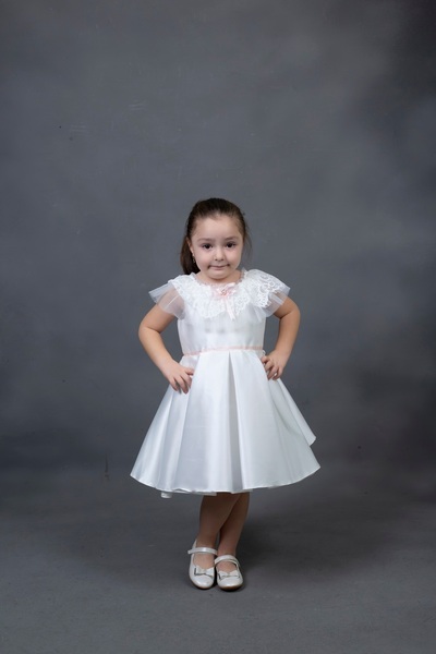 SPARKLYINN THE MOST SPARKLY CLOTHING Παιδικό βραδινό φόρεμα με φιόγκο και κέν...