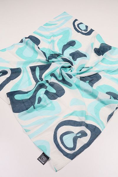 Modakaşmir Patterned Bamboo Krash Scarf - Pattern-09 - Color-18
