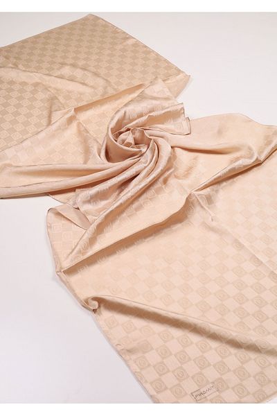 PİRAMİT Pyramid Monogram Flush Shawl - Pattern-03 - Color-12