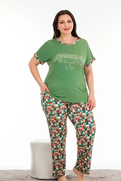 Viselya Σύνολο πιτζάμας συν μέγεθος