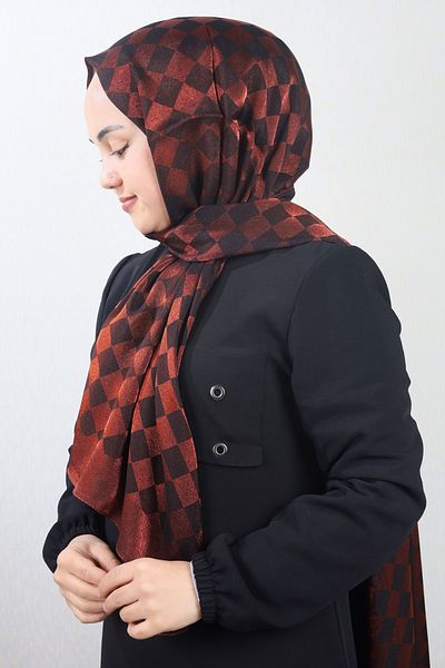 Emproyal Patterned Sultan Shawl - Pattern-02 - Color-08