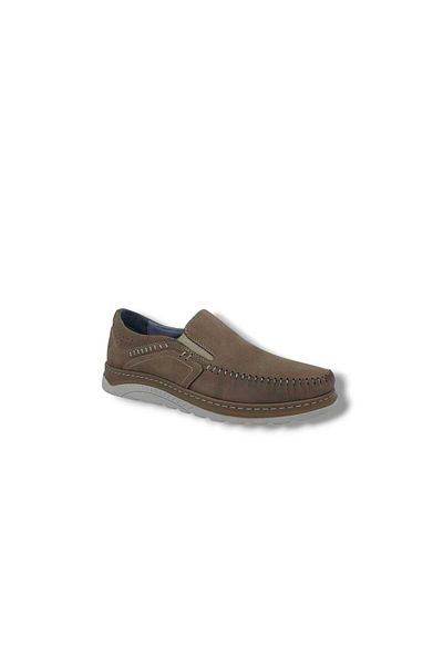Zerhan 109-2067 Ανδρικά Sand Nubuck Δερμάτινα Loafer Παπούτσια