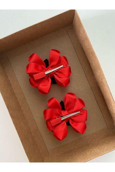 Stil Tasarım Toka Set of 2 Red Watermelon Buckles