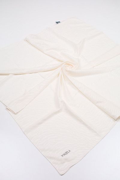 Bonjela Φουλάρι Liva Jacquard με μοτίβο - Μοτίβο-01 - Χρώμα-08