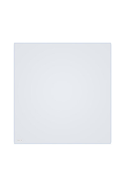 Bursa İpek Ανοιχτό μπλε μονόχρωμο μεταξωτό μαντήλι από τουίλ