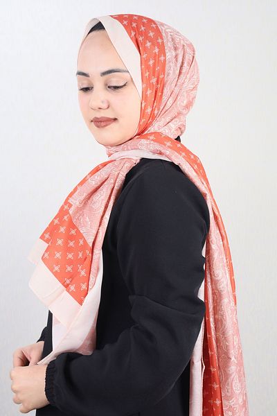 Emproyal Patterned Natural Silk Shawl - Pattern-07 - Color-10