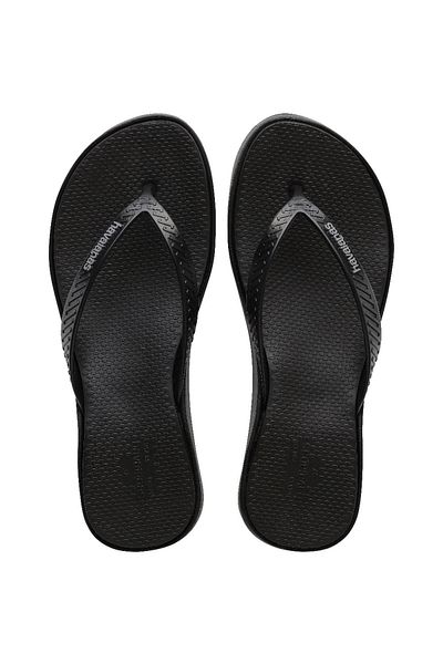 Havaianas High Platform Black Women's Slippers