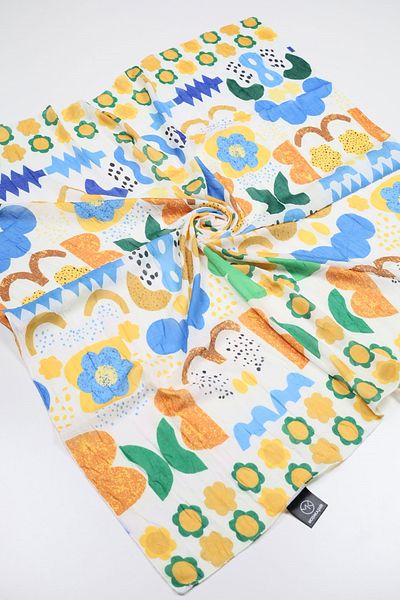 Modakaşmir Patterned Bamboo Scarf - Pattern-01 - Color-11