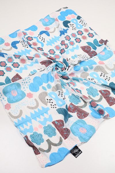 Modakaşmir Patterned Bamboo Scarf - Pattern-01 - Color-17