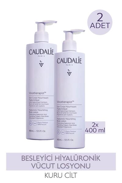 Caudalie Vinotherapist Besleyici Hiyalüronik Vücut Losyonu 400 ml 2 Adet