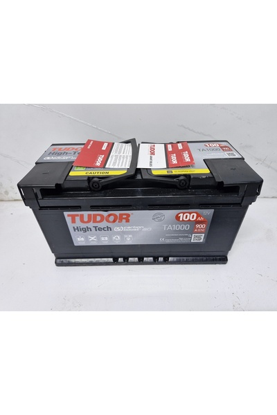 TUDOR GARANTİLİ SIFIR AKÜ 100 AMPER 12V TUDOR (353x175x190)