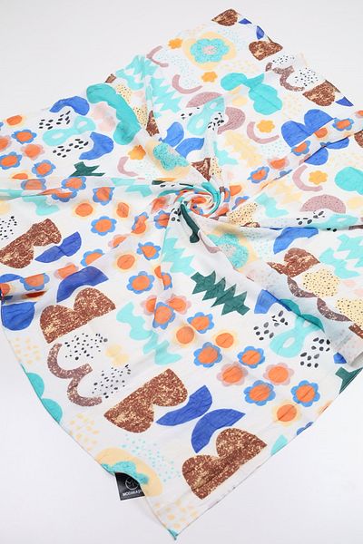 Modakaşmir Patterned Bamboo Scarf - Pattern-01 - Color-12