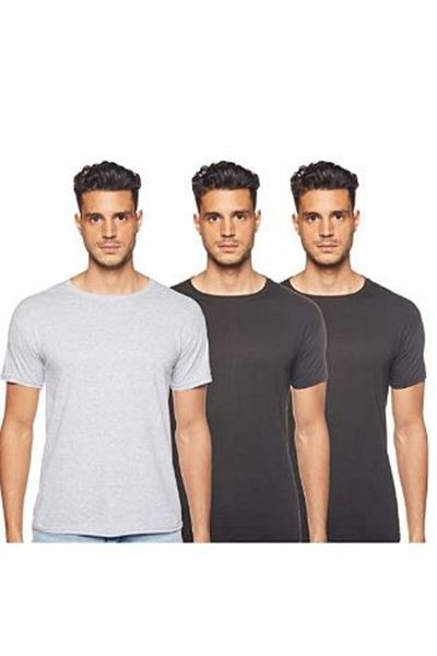 HANES T-Shirt Mens Hanes 7873W3-3Pcs  Multicolor