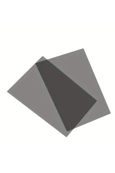 Polarize Filtre Film (20cm x 30cm Boyutunda Kesilebilir) - Dövme Işık Filtresi Yapışkanlıdır 1 Adet