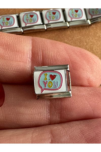 Vaveyla Italian Steel Bracelet Charm