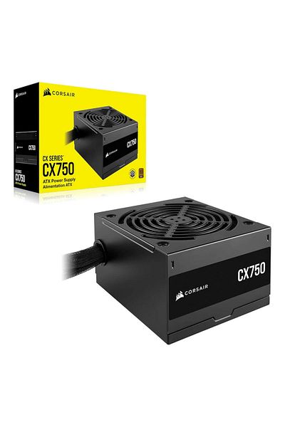 Corsair CX Series™ CX750 – 750 Watt 80 PLUS Bronze ATX Power Supply (UK)