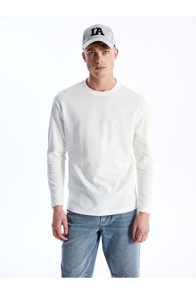 LC Waikiki Ανδρικό μακρυμάνικο μπλουζάκι Crew Neck New Season - S41211Z8