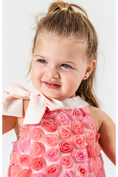 Baby Animals Kız Bebek Kız Çocuk Doğum Günü Parti Düğün Elbise Kısa Kol Kolsuz Fırfırlı Tüllü Tütülü Tütü Astarlı