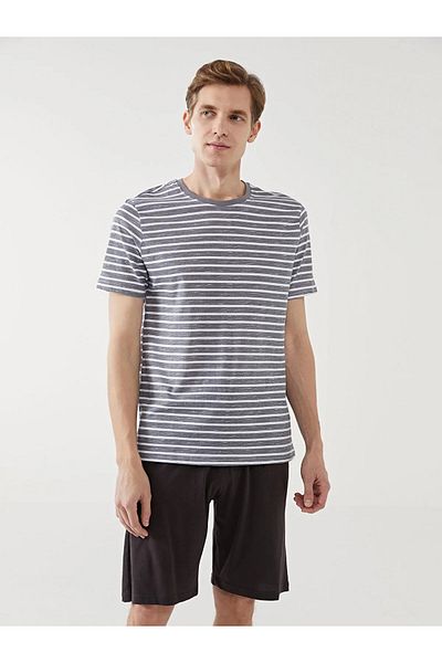 LC Waikiki Σετ ανδρικών πιτζάμες Standard Fit με σορτς
