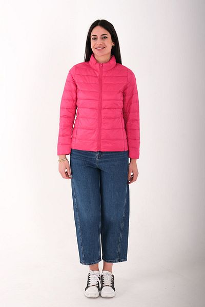Blues Outlet Women's Bird Feather Coat-Pink