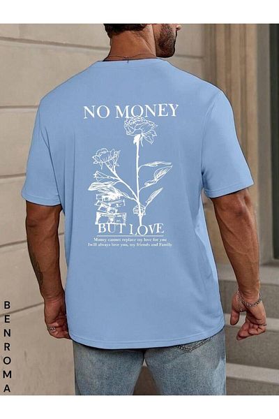 BENROMA 1 produs pentru achiziții de 6 și mai sus este un cadou Tricou unisex imprimat pe spate supradimensionat