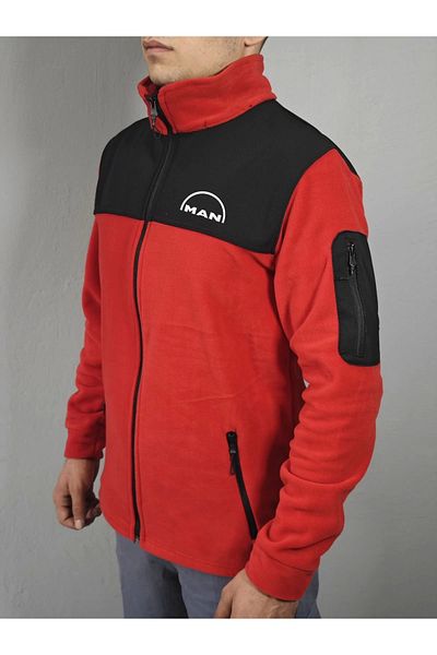 dafri ΛΟΓΟΤΥΠΟ MAN ΚΟΡΥΦΑΙΑΣ ΠΟΙΟΤΗΤΑΣ FLEECE ΜΠΟΥΦΑΝ