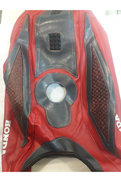 İtimat Honda Titan125 es/cg 2002...2006 depo kilifi kirmizi deri fab.