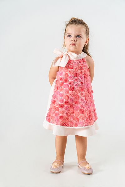 Baby Animals Baby Girl Dress - Short Sleeve Sleeveless Ruffled Tulle Tutu Lined