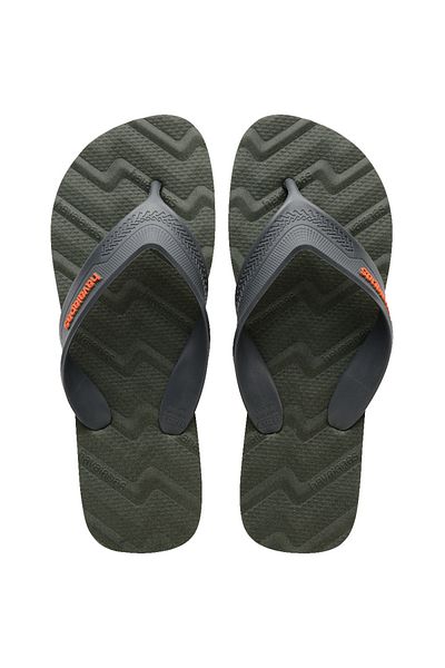 Havaianas Ανδρικές παντόφλες Track Waves Olive Green