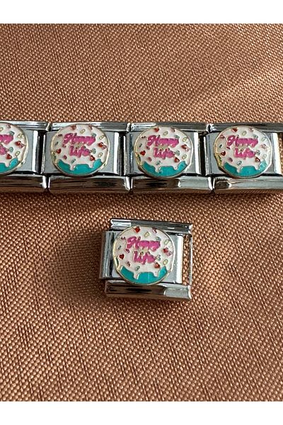 Vaveyla Italian Steel Bracelet Charm