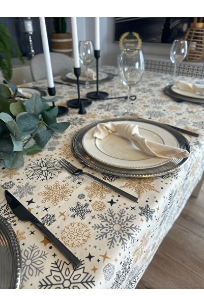 Decamor home Snježna pahulja Sa deznom Otporno na fleke Tekućina otporna na c...