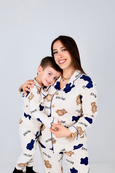 BEBENDY Anne & Çocuk Pijama Takımı