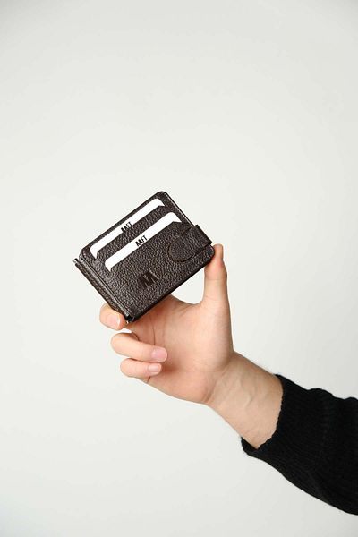 MFT Leather Design Мъжки портфейл - Естествена кожа, кафяв цвят, модел 3115