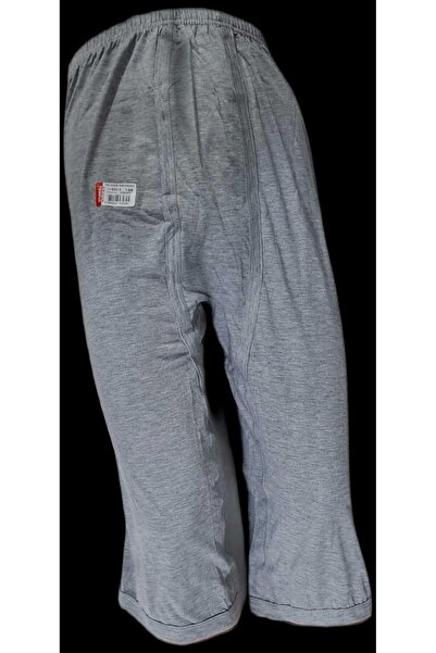 Ceylanoğlu Erkek 3'lü Gri Penye Uzun Paçalı Don (Şehzade Don )-021