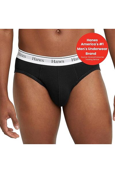HANES Dyed Brief Mens Hanes TOGDB3-3Pcs Multicolor