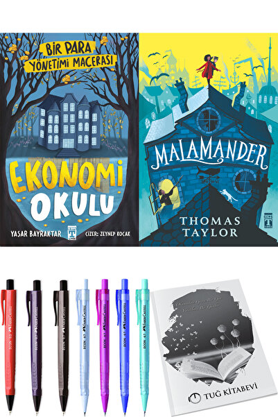 Timaş Yayınları Ekonomi Okulu Bir Para Yönetimi Macerası ve Malamander + Hedi...